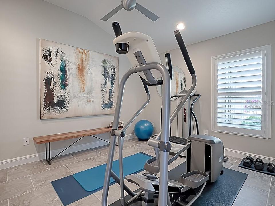 2ND GUEST ROOM BEING USED AS A WORK-OUT ROOM!