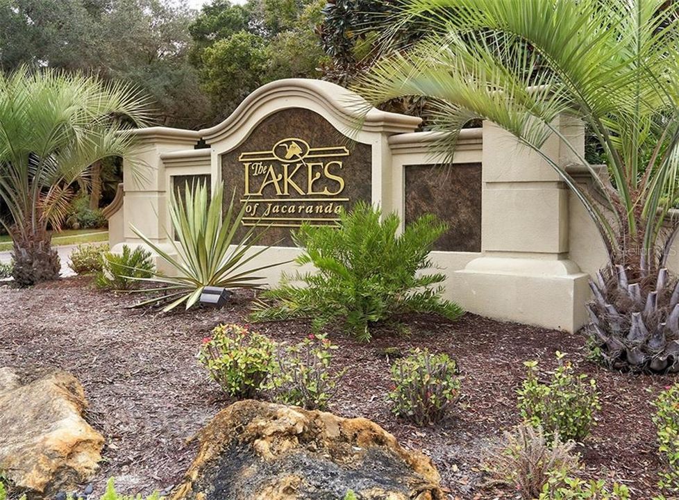 The Lakes of Jacaranda is a highly desired community with LOW HOA fees, No CDD fee!