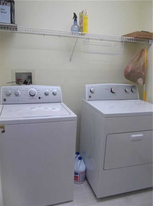 Inside Laundry with Washer & Dryer Included