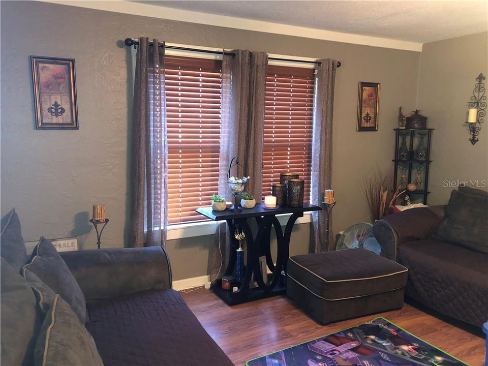 Large windows in Living Room