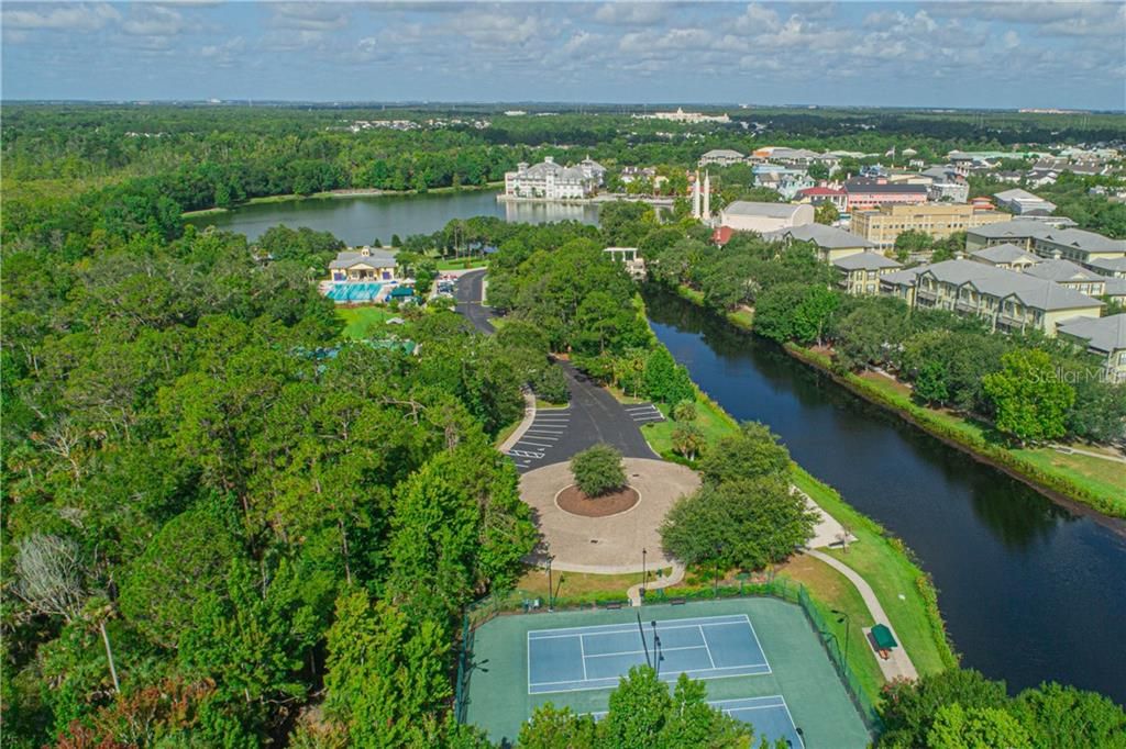 Lakeside Park, Tennis Courts, Canal all boarder Mirasol Community.