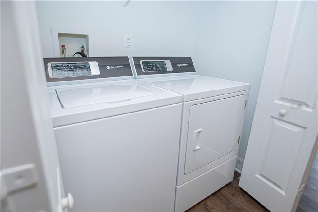 Washer and Dryer included.