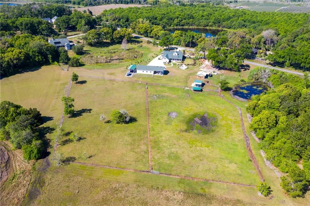 Rear Aerial View of Property