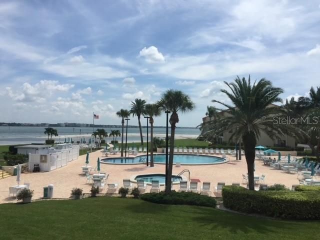 View from the Florida Room of the condo