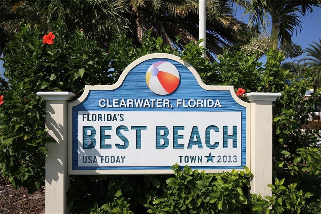 Clearwater Beach consistently is at the top of the lists of Best Beaches!!
