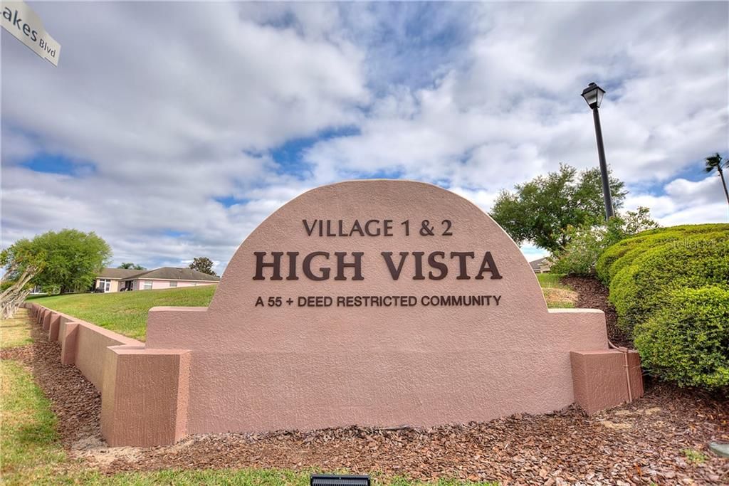 Lot is located in High Vista Village 2