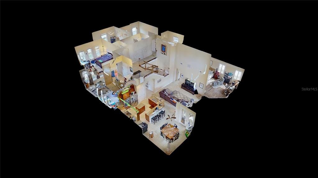 This three D floor plan can open the entire house in one glance.