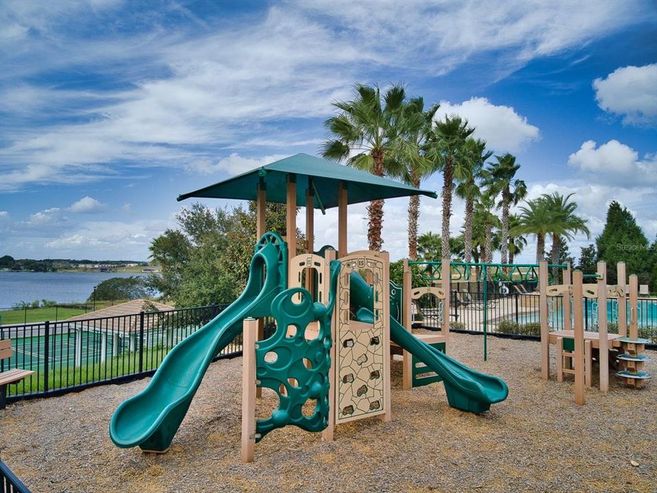 The community playground is close to all the fun!