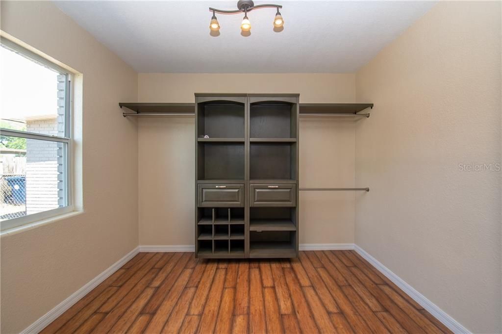 Walk-in Closet - Could also be used as a small office or nursery