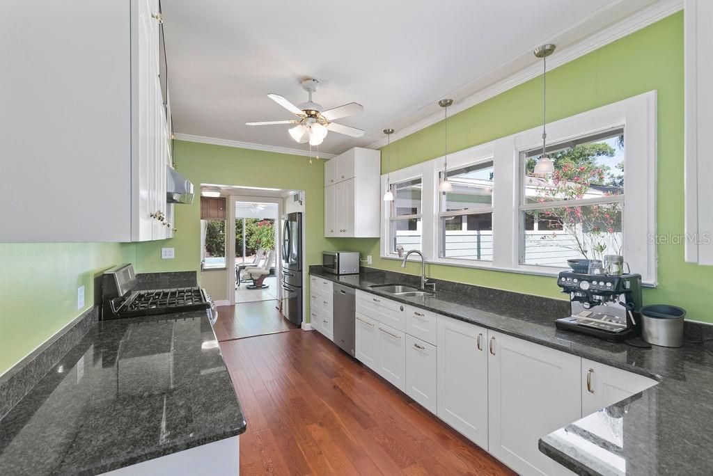 Beautifully updated kitchen.