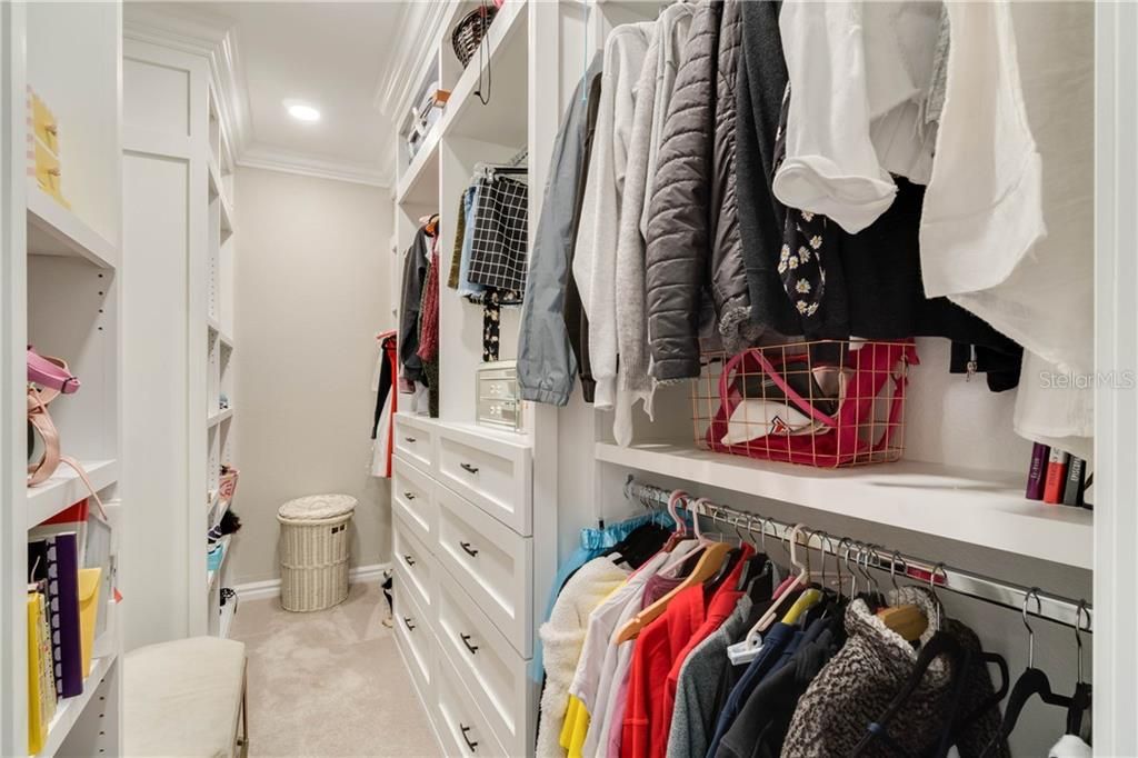 Check out the huge closet in the fourth bedroom - fit for royalty!