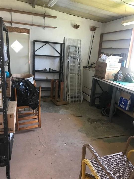 Work storage shed
