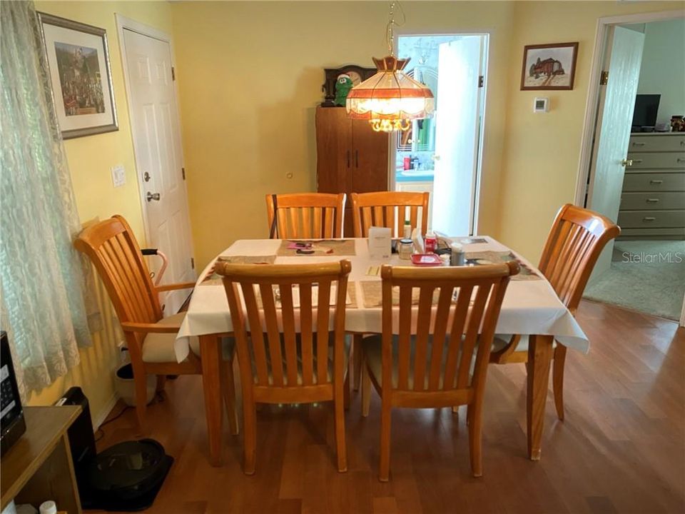 Dining area off Kitchen