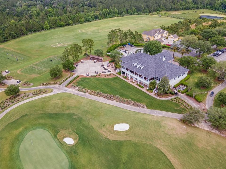 Club House with Guest Villas in the back of the photo that you can rent for your guests