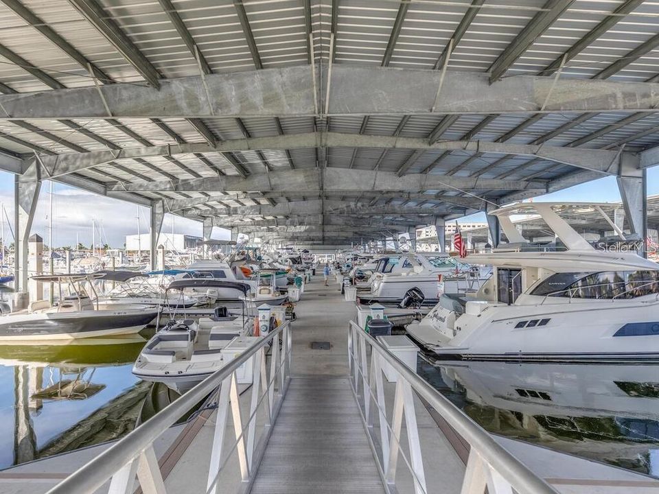 The Maximo Marina is a great place to store your boat!  Enjoy all the pleasures of Florida living in the Maximo Moorings neighborhood.