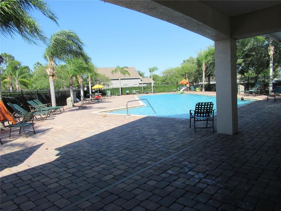 Lovely community pool within short stroll from the home. Enjoy the fun of a pool without the upkeep!