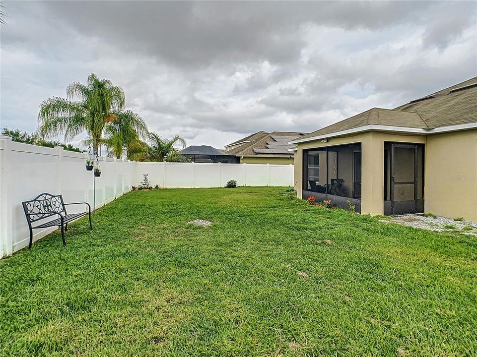 View of back of home