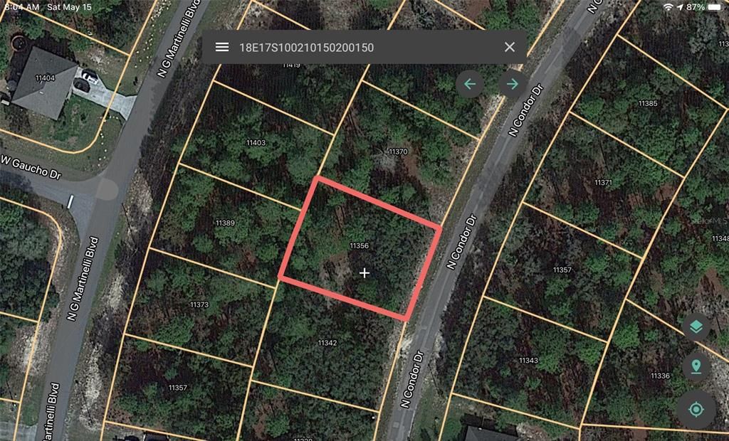 Недавно продано: $6,300 (0.27 acres)
