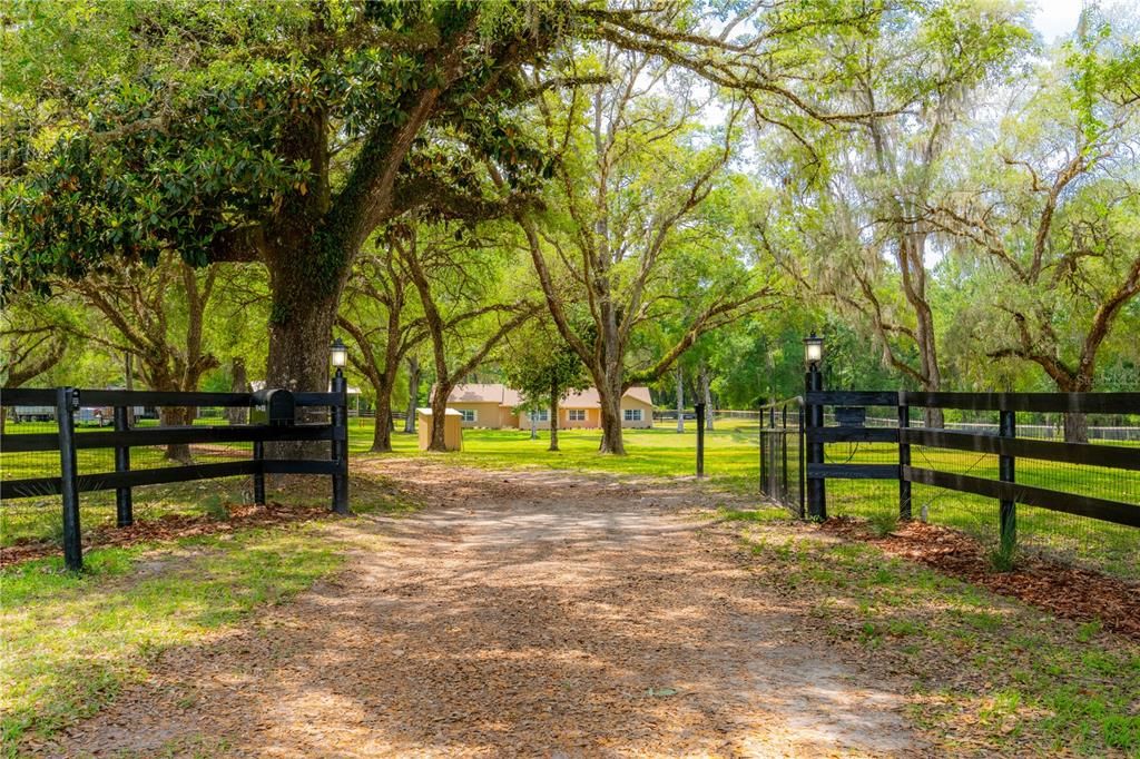 Gated Entrance