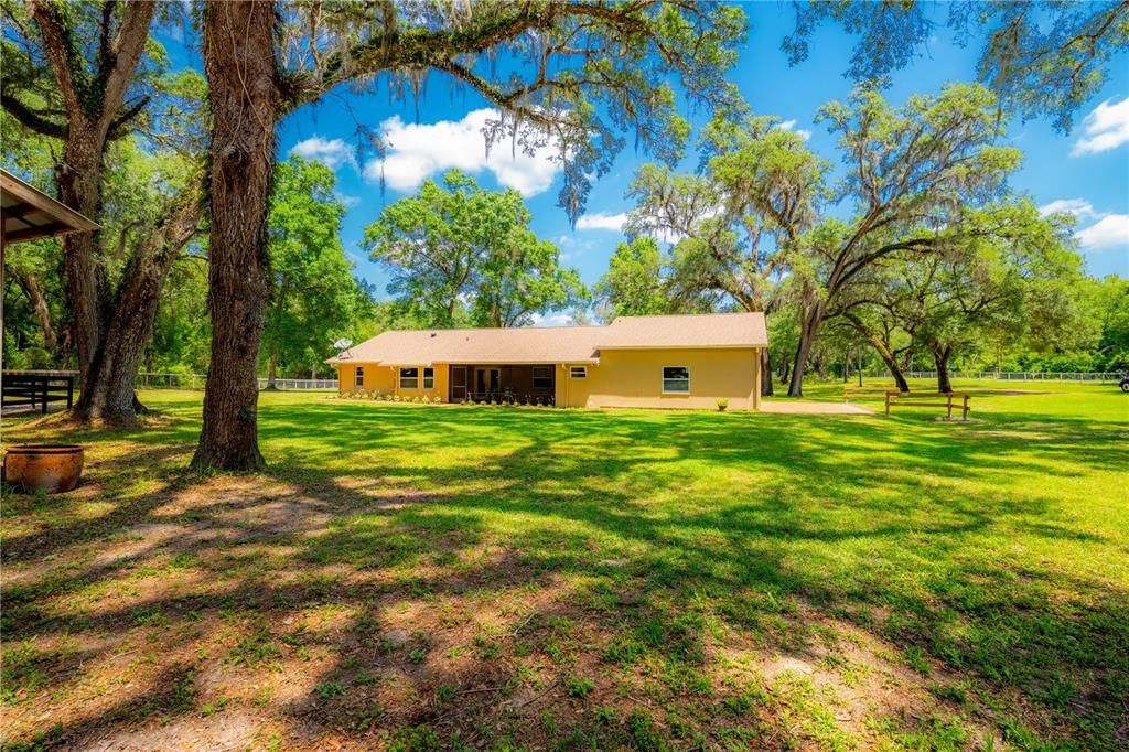 Back of House from Horse Barn