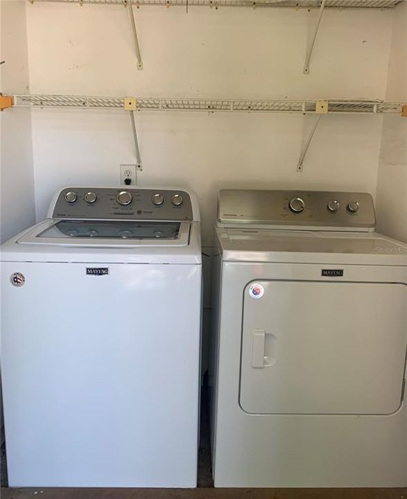 Laundry with Washer and Dryer