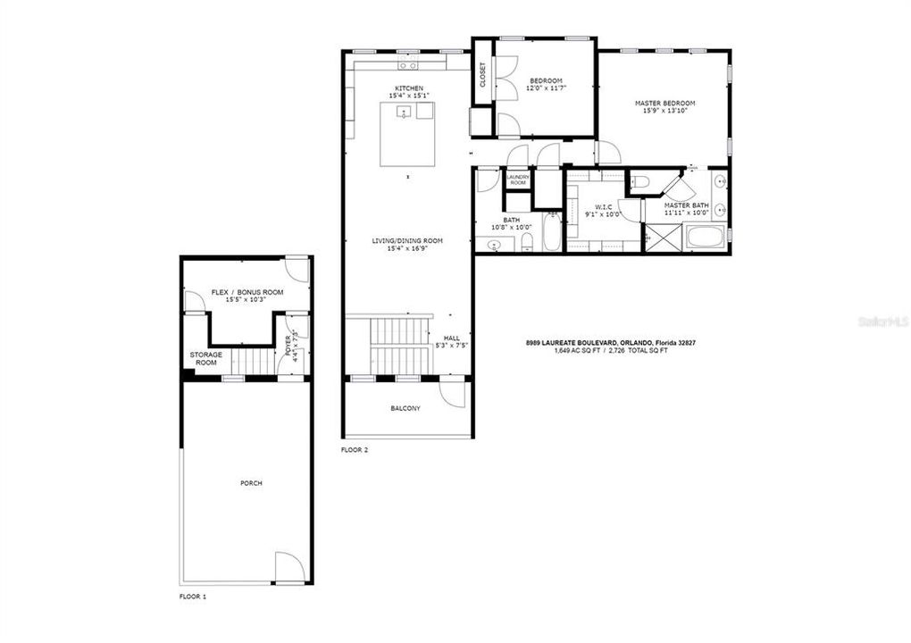 Recently Sold: $350,000 (2 beds, 2 baths, 1649 Square Feet)