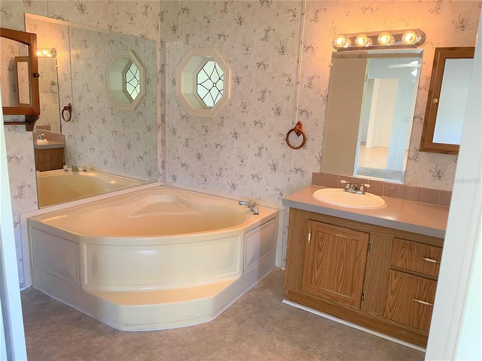 Master bathroom