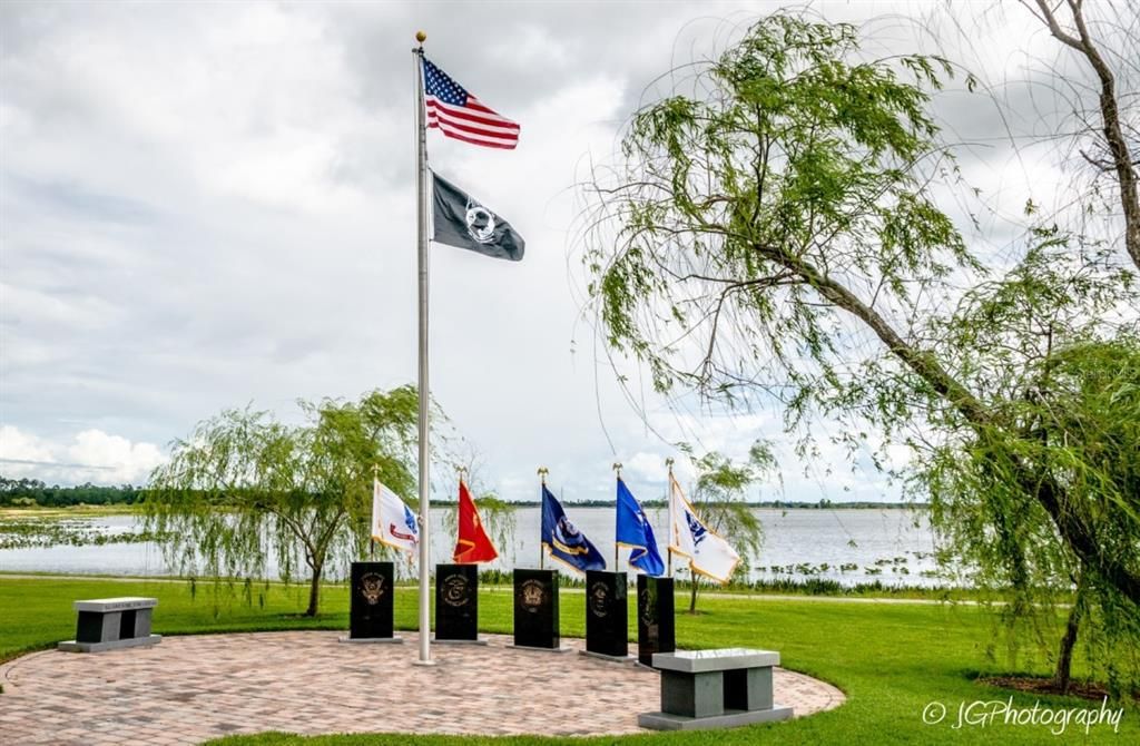 Lake Ashton has an active veterans group that maintains a veterans memorial.