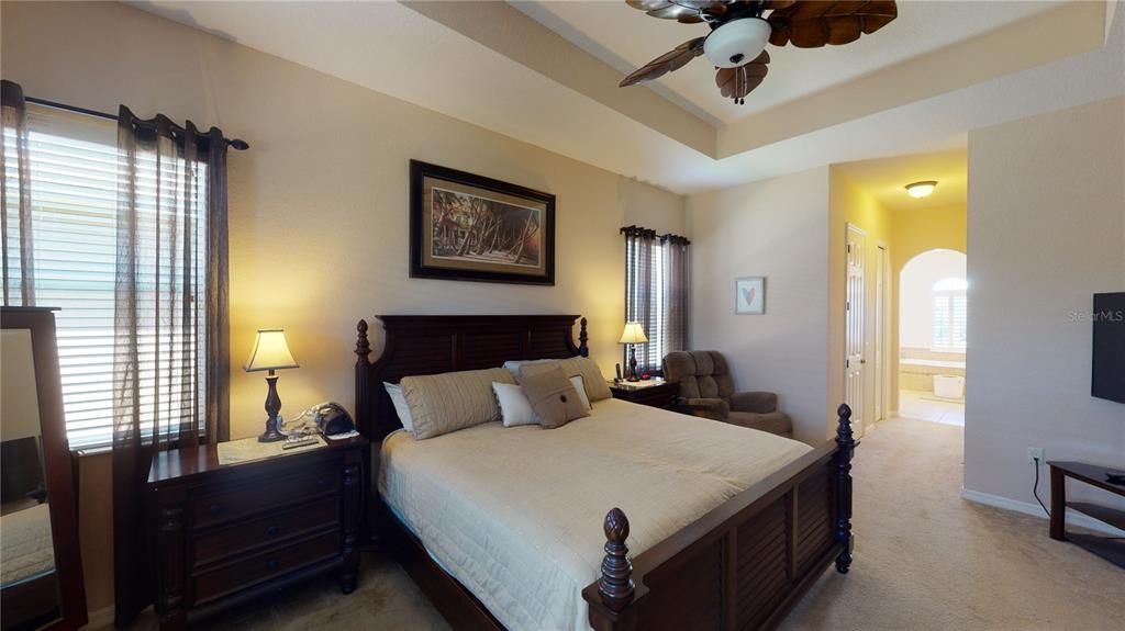 Very large master bedroom