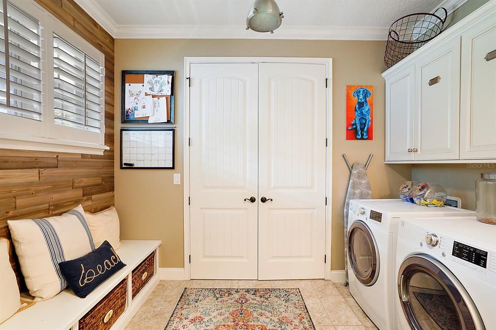 Laundry Room with Storage