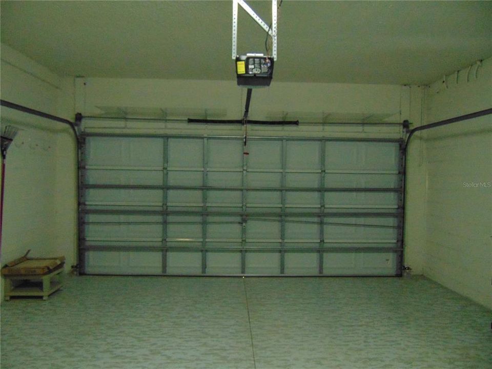 Full 2 car garage