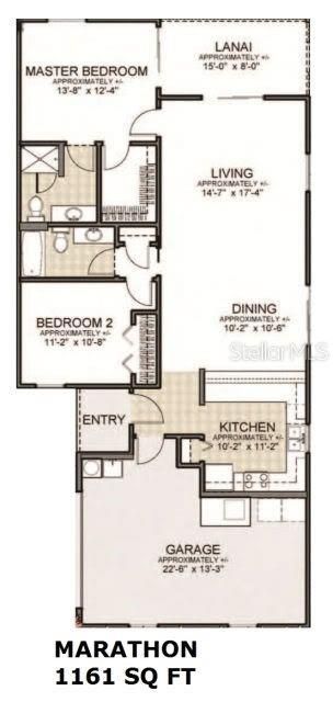 Recently Sold: $237,000 (2 beds, 2 baths, 1194 Square Feet)