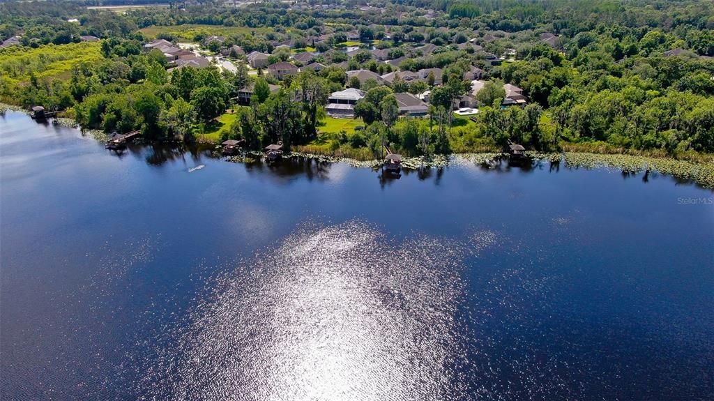 Aerial of Lake
