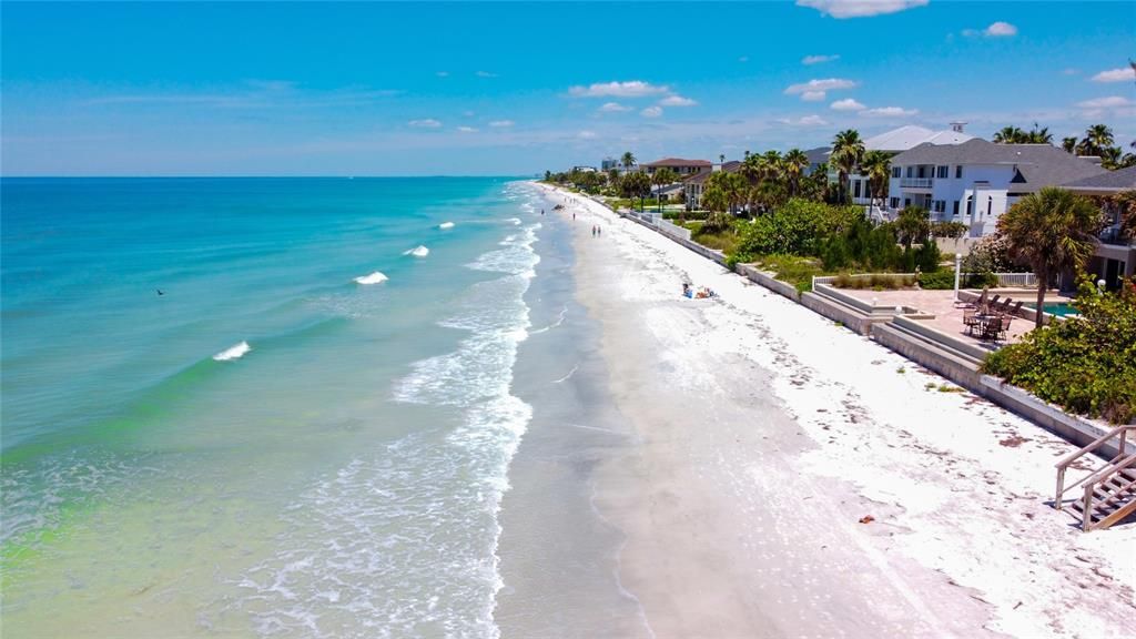 Stunning Gulf of Mexico views ... pristine soft sugar sand and sparkling clear water. Take a stroll and you may even spot a dolphin swimming by