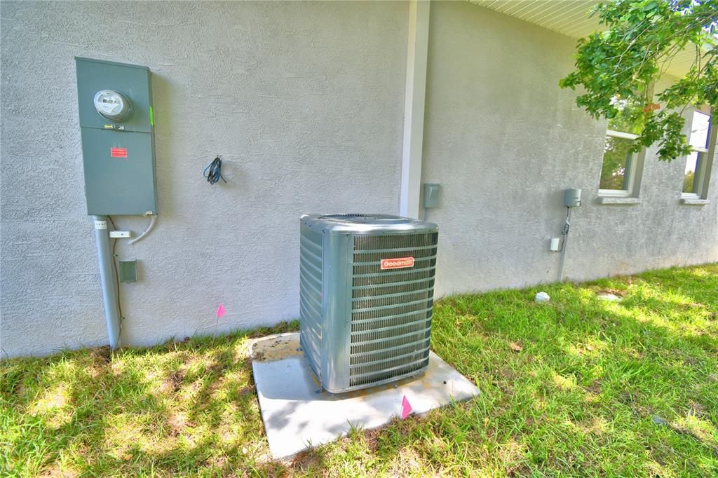 A/C and Electric Meter