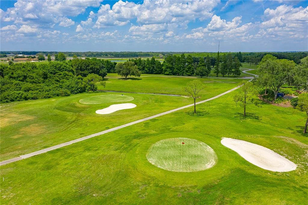 GOLF COURSE AERIAL VIEW