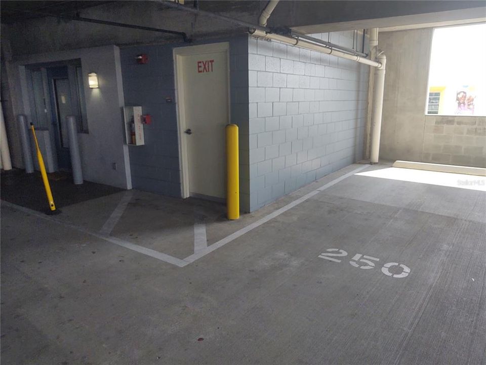 Parking spot right at Front Door