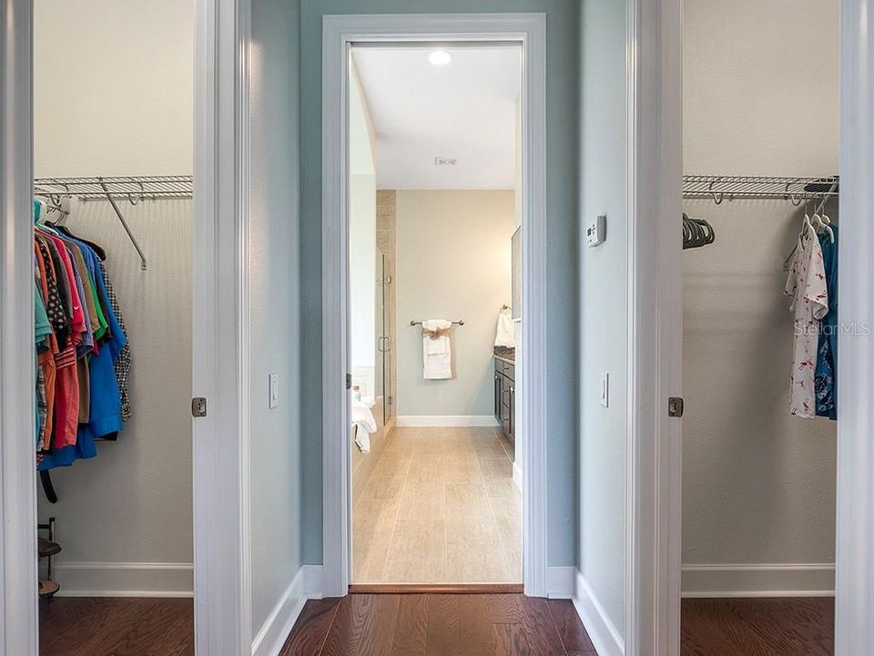 Two Walk-in Closets!