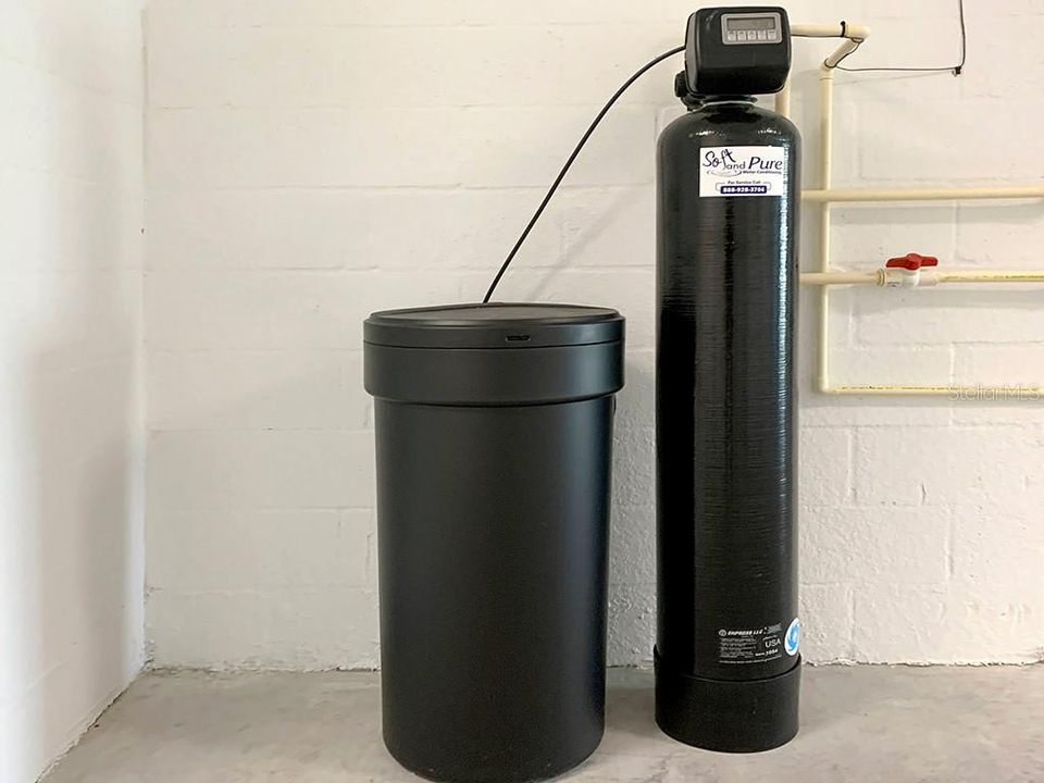 Water softening system for entire home.