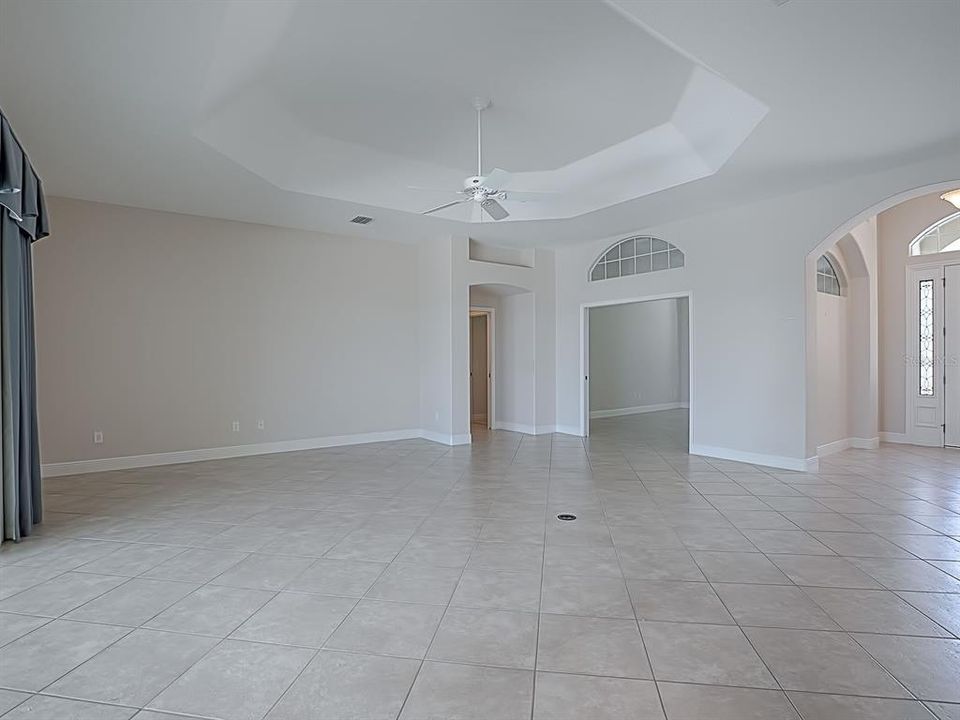 SO MUCH SPACE TO ENJOY IN THIS LIVING ROOM!