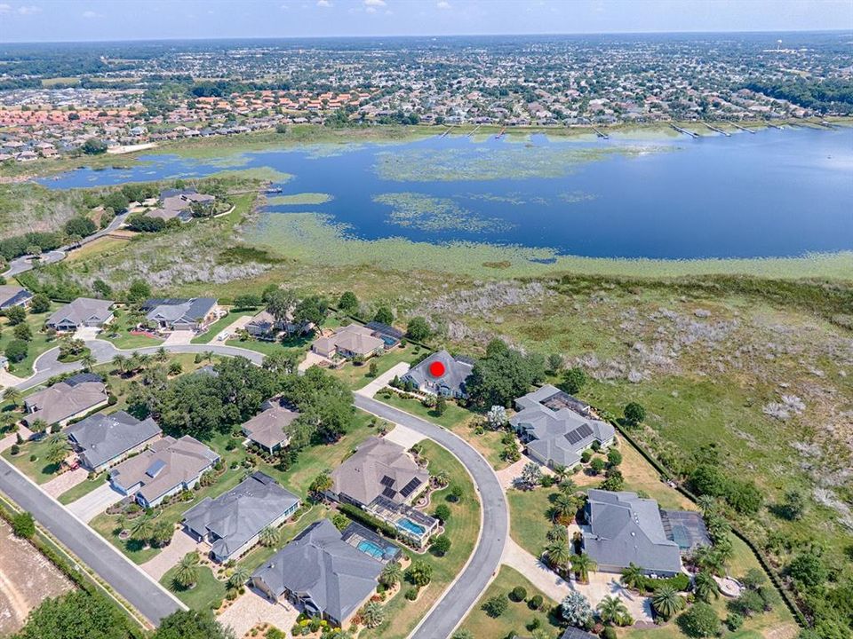 ANOTHER ARIAL SHOT OF THE SURROUNDING AREA