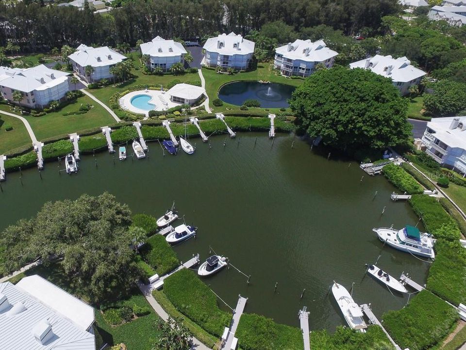 Deep water access boating marina located in Placida Harbour Club