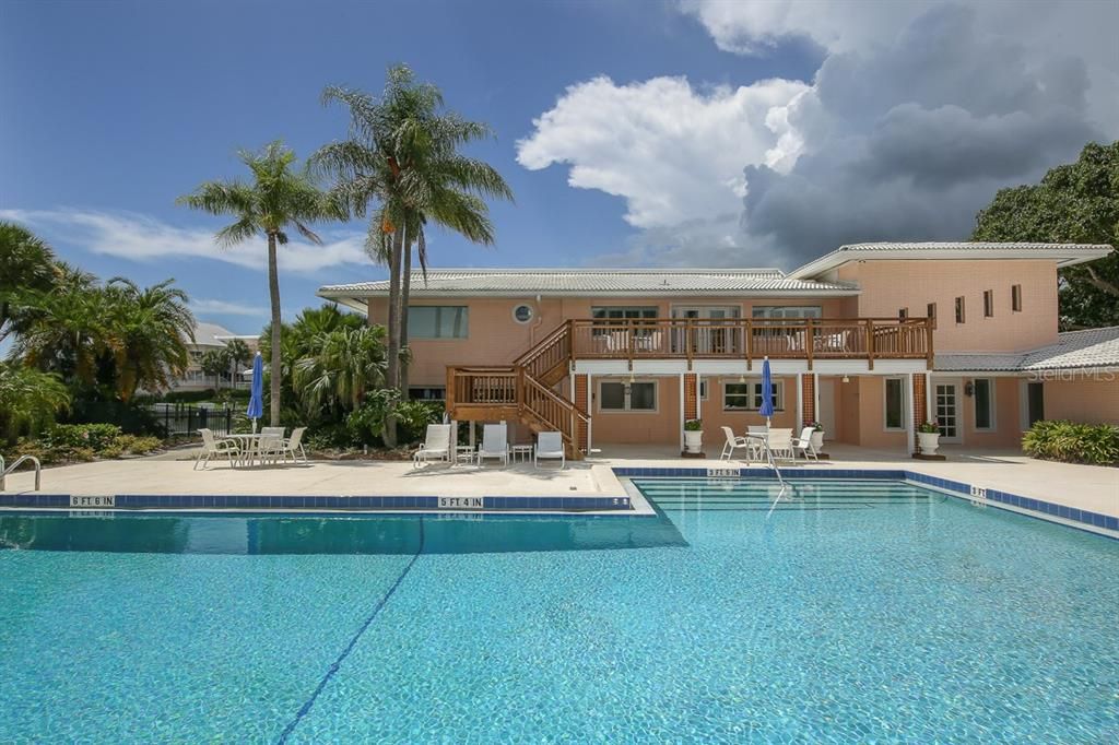 Main Clubhouse & Pool located in Placida Harbour Club
