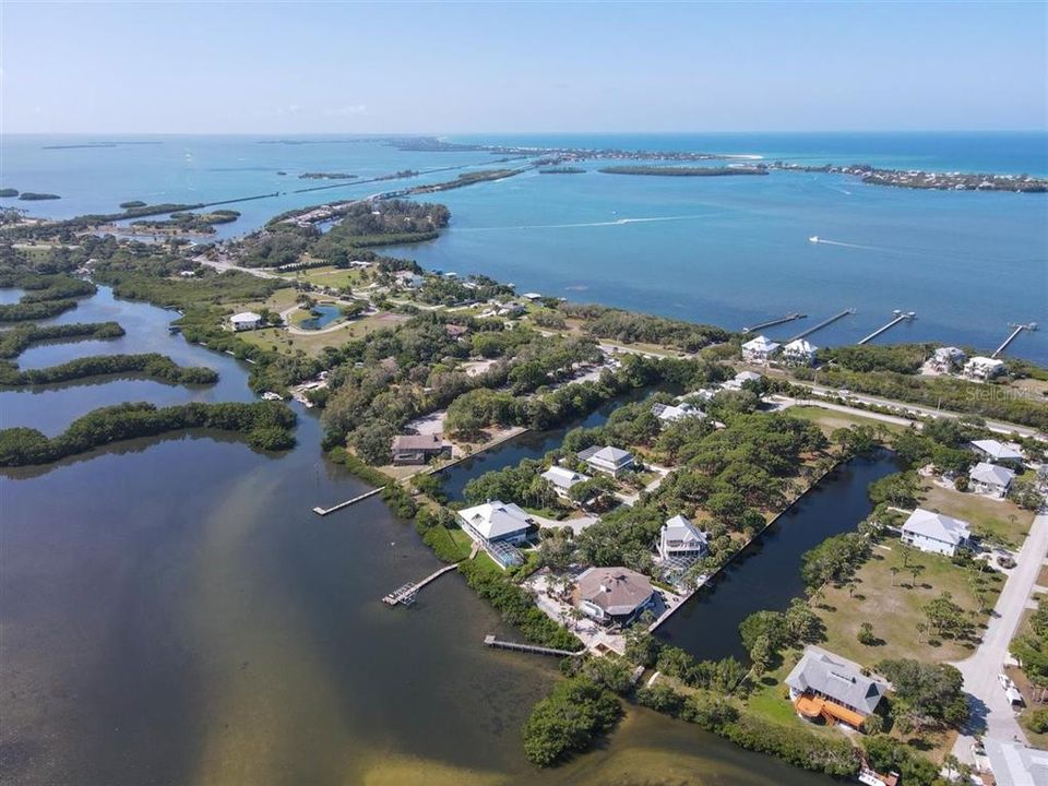 Surrounded by Coral Creek to the East & the Intracoastal & Gulf to the West