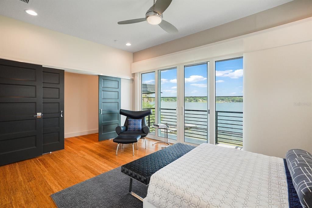 Second Floor Master Bedroom with Balcony