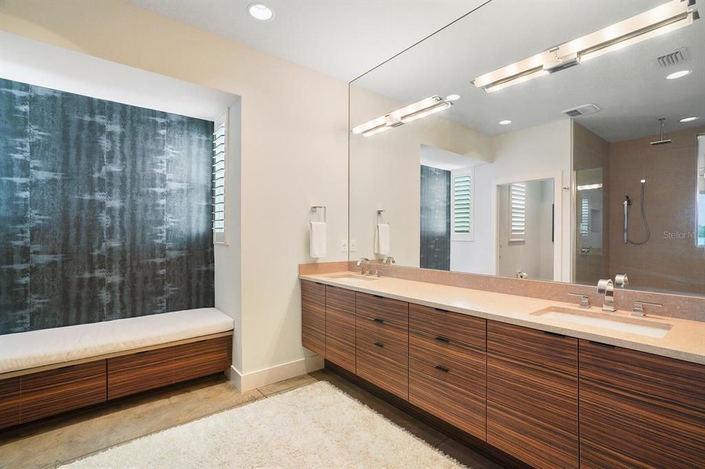 Master Bath with Dual Sinks