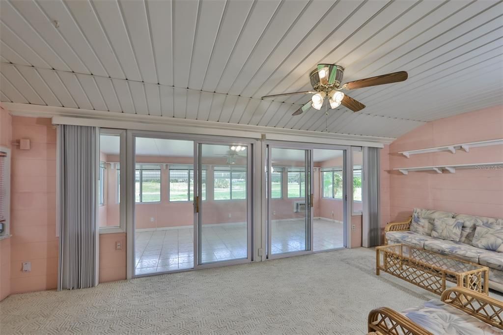 Want to close off the Sunroom?  Go ahead and let it be it's own space apart from the rest of the house.