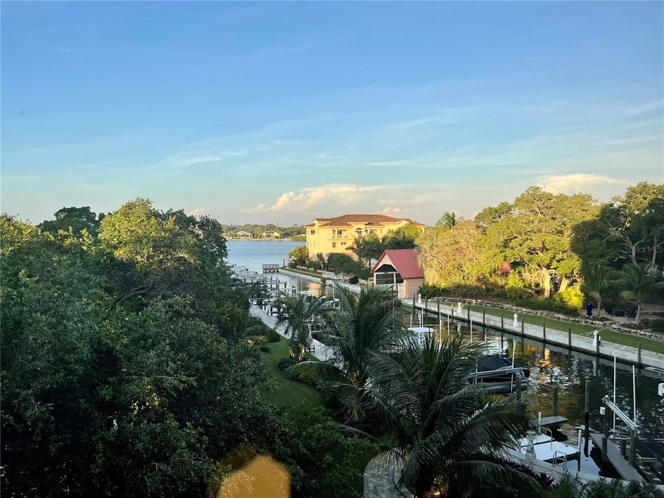 The view from residence