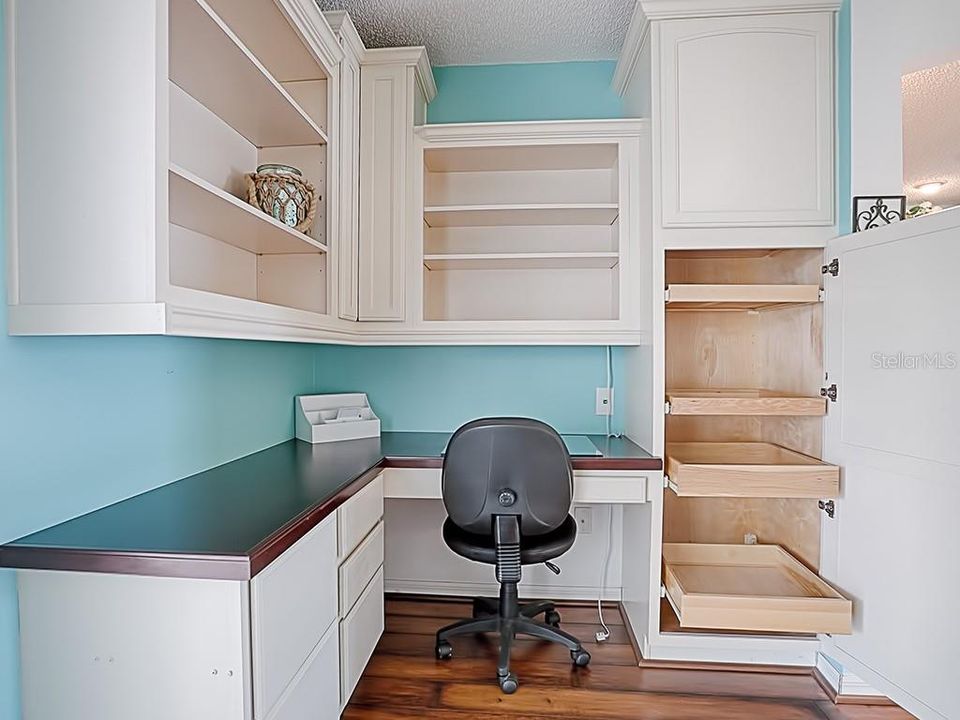 Look At This!!  Office Space with Lots of Storage.