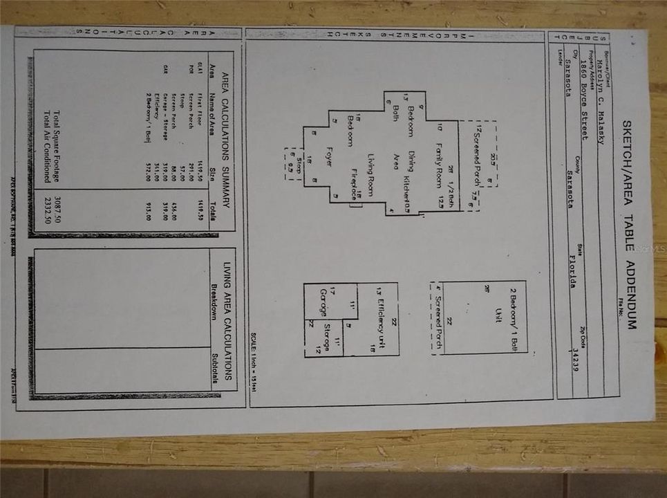 rooms have changed a bit but basic layout of house and 2 apartments